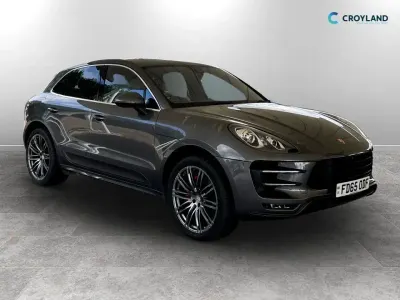 Used Porsche Macan Turbo 400 HP (294 kW) 2015 Grey SUV