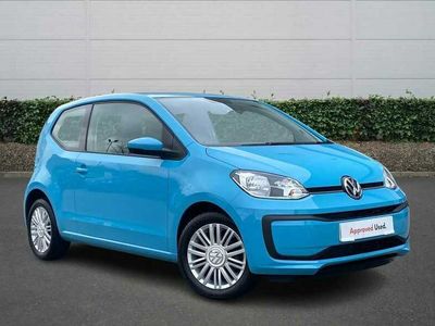 Used VW up! move up! 59 HP (43 kW) 2019 Blue Hatchback