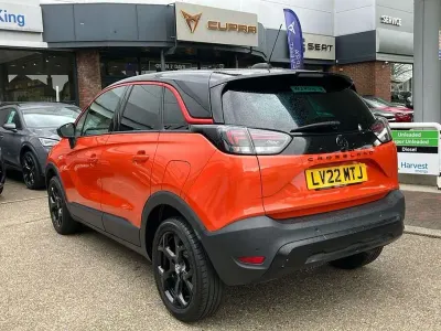 Used Vauxhall Crossland GS Line 110 HP (80 kW) 2022 Orange SUV