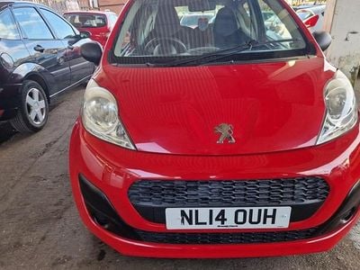 Used Peugeot 107 Access 2014 Red Hatchback