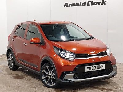 Orange Used 2023 Kia Picanto X-Line Hatchback | £15,798 (Fair price)