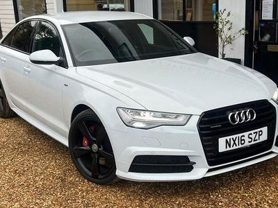 Used Audi A6 Black Edition 272 HP (200 kW) 2016 White Sedan