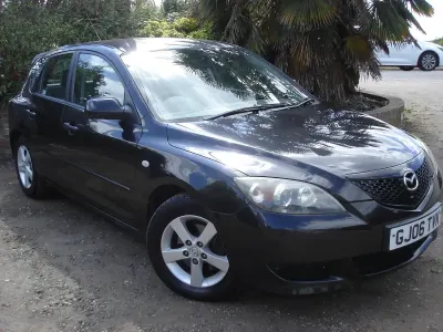 Used Mazda 3 105 HP (77 kW) 2006 Black Hatchback