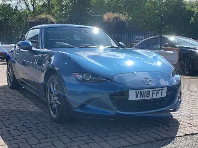 Used Mazda MX5 Inclusive 131 HP (96 kW) 2018 Blue Cabriolet