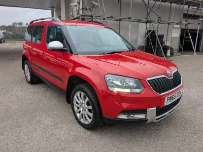 Used Skoda Yeti SE 140 HP (102 kW) 2015 Red SUV