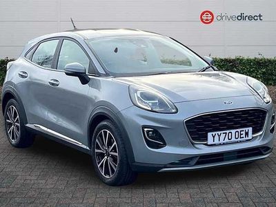 Used Ford Puma Titanium 155 HP (114 kW) 2020 Silver SUV