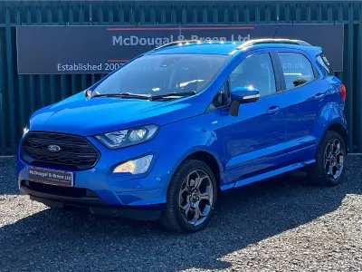 Used Ford Ecosport ST-Line 125 HP (91 kW) 2022 Blue SUV
