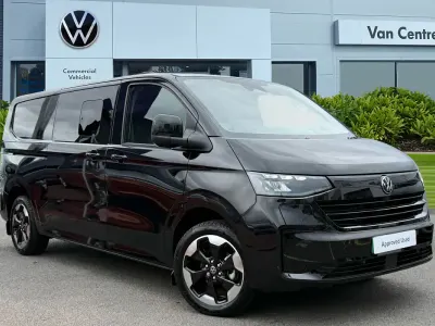 Ny VW Transporter Pro 160 kW (218 HK) 2025 Svart Van