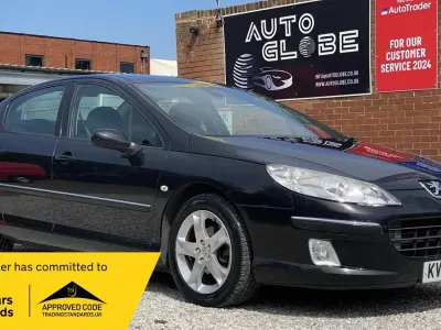 Used Peugeot 407 136 HP (100 kW) 2007 Black Sedan