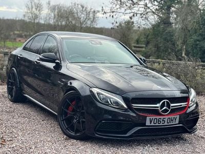 Used Mercedes C63S AMG Premium 2015 Black Sedan