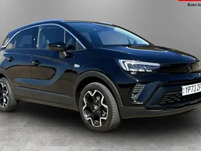 Used Vauxhall Crossland Ultimate 131 HP (96 kW) 2023 Black SUV
