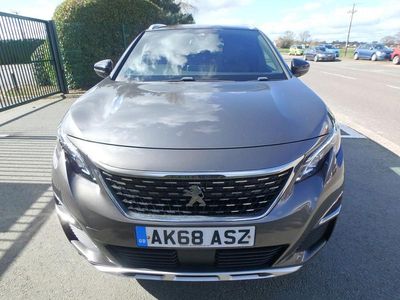 Used Peugeot 5008 GT-line 130 HP (95 kW) 2018 Grey SUV