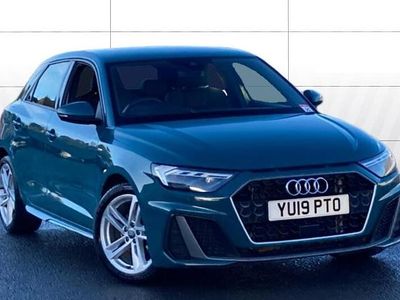 Used Audi A1 S-Line 116 HP (85 kW) 2019 Green Hatchback