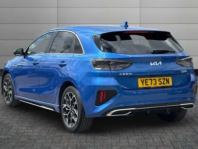 Used Kia Ceed GT-Line 2023 Blue Hatchback