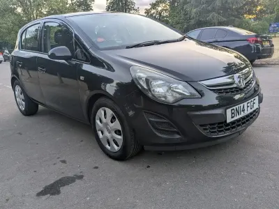 Used Vauxhall Corsa Design Edition 2014 Black Hatchback