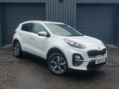 Begagnad Kia Sportage 2019 Vit SUV