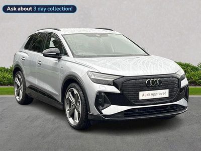 Used Audi Q4 e-tron Black Edition 150 kW (204 HP) 2025 Silver SUV