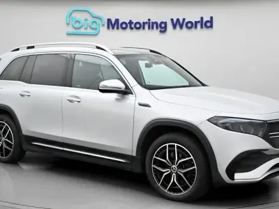 Used Mercedes EQB350 AMG line 214 kW (292 HP) 2022 Silver SUV