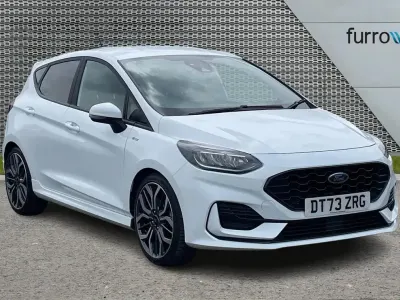 Used Ford Fiesta ST-Line X 123 HP (90 kW) 2023 White Hatchback
