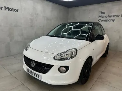 Used Vauxhall Adam S 70 HP (51 kW) 2018 White Hatchback