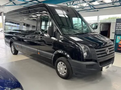 Used VW Crafter 109 HP (80 kW) 2015 Black Van