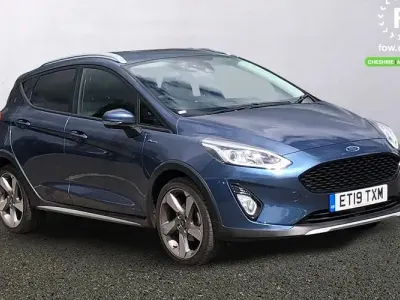 Używany Ford Fiesta Active X 101 KM (74 kW) 2019 Niebieski Hatchback