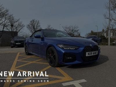 Used BMW 420 M Sport 187 HP (137 kW) 2023 Blue Cabriolet