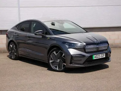 Used Skoda Enyaq iV vRS 219 kW (299 HP) 2023 Grey SUV