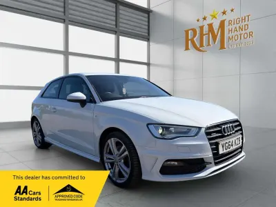 Usado Audi A3 S-Line 184 HP (135 kW) 2014 Branco Citadino