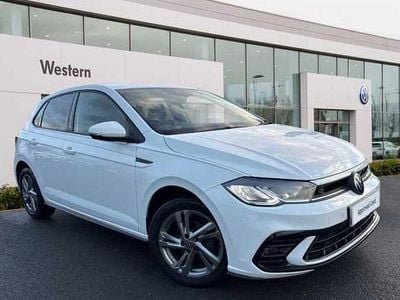 White Used 2022 VW Polo R-line Hatchback | £14,799 (Fair price)