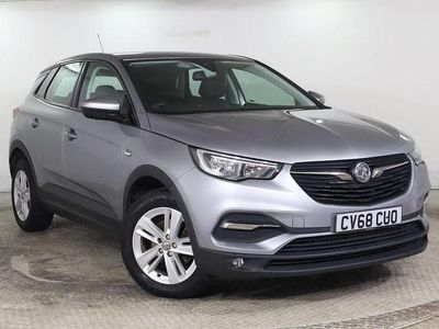 Used Vauxhall Grandland X S 130 HP (95 kW) 2018 Grey SUV