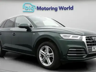 Used Audi Q5 S-Line 245 HP (180 kW) 2020 Green SUV