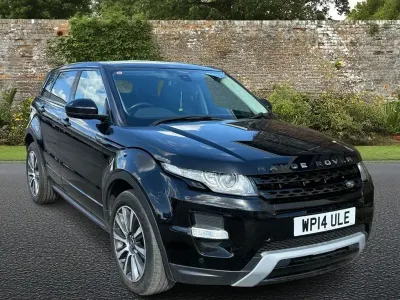 Begagnad Land Rover Range Rover evoque Dynamic 2014 Svart SUV