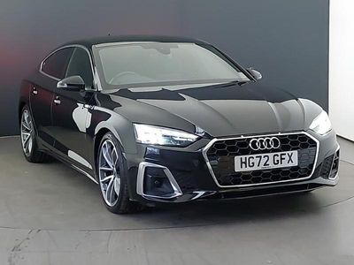 Black Used 2022 Audi A5 S-Line Hatchback | £26,498 (Fair price)