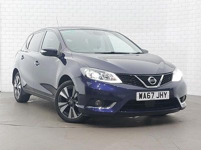 Used Nissan Pulsar Tekna 115 HP (84 kW) 2017 Blue Hatchback