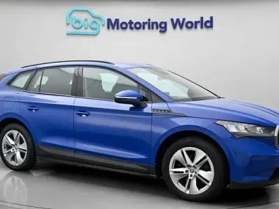 Used Skoda Enyaq iV ecoSuite 150 kW (204 HP) 2022 Blue SUV