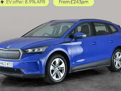 Used Skoda Enyaq iV ecoSuite 131 kW (179 HP) 2023 Blue SUV