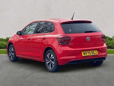 Used VW Polo Match 95 HP (69 kW) 2021 Red Hatchback