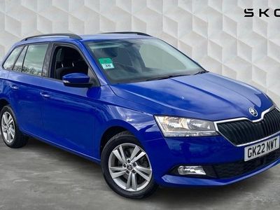 Used Skoda Fabia SE 2022 Blue Hatchback