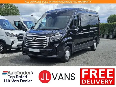 Used Maxus V90 163 HP (119 kW) 2023 Black Van