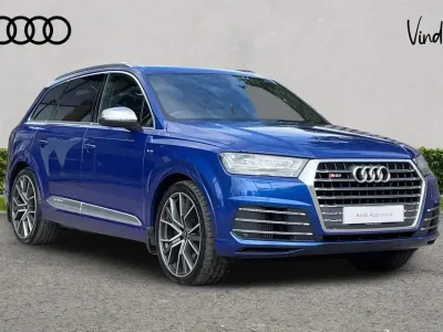 Used Audi SQ7 Comfort 435 HP (319 kW) 2017 Blue SUV