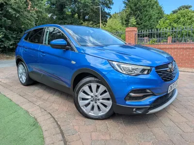 Used Vauxhall Grandland X Elite 130 HP (95 kW) 2021 Topaz blue SUV