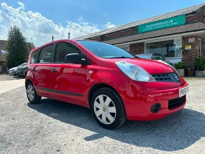 Used Nissan Note Visia 2008 Red Hatchback