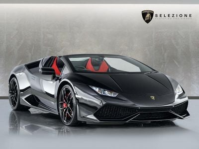 Used Lamborghini Huracán 610 HP (448 kW) 2016 Black Cabriolet