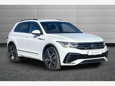 Used VW Tiguan R-line 150 HP (110 kW) 2022 White SUV