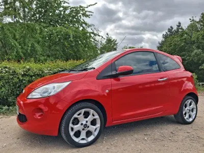 Used Ford Ka Titanium 69 HP (50 kW) 2014 Red Hatchback