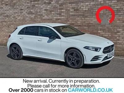 Used Mercedes A250 Executive 218 HP (160 kW) 2021 White Hatchback