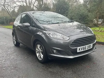 Used Ford Fiesta Zetec 2016 Grey Hatchback