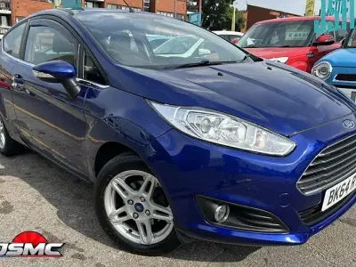 Used Ford Fiesta Zetec 82 HP (60 kW) 2014 Blue Hatchback