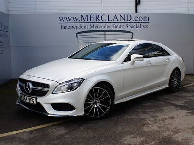 used Mercedes CLS350 CLS-Class 2014 (64) MERCEDES BENZBLUETEC AMG PREMIUM PLUS COUPE DIESEL AUTO